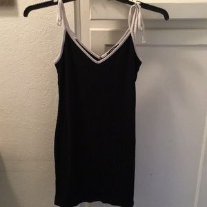 forever 21 body-con black dress